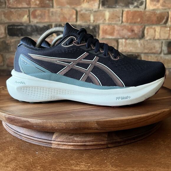 ASICS Gel Kayano 30 Blue Pink Women's 6.5 FF Blast Road Running Shoes Sneakers - Picture 9 of 16